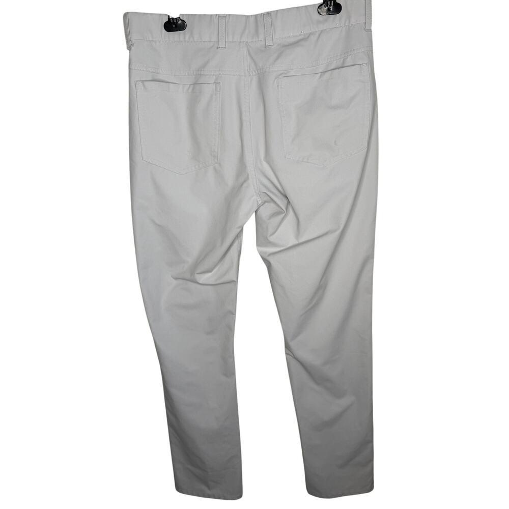 Men's White Chinos - Picture 8 of 9